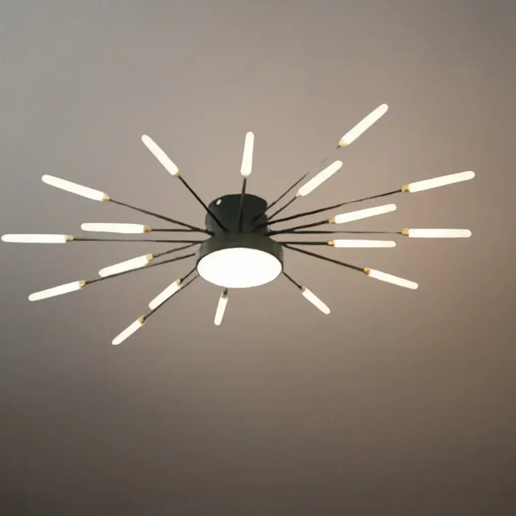 LZ193 Nebula Modern Firework Ceiling Light – Dimmable for Bedroom